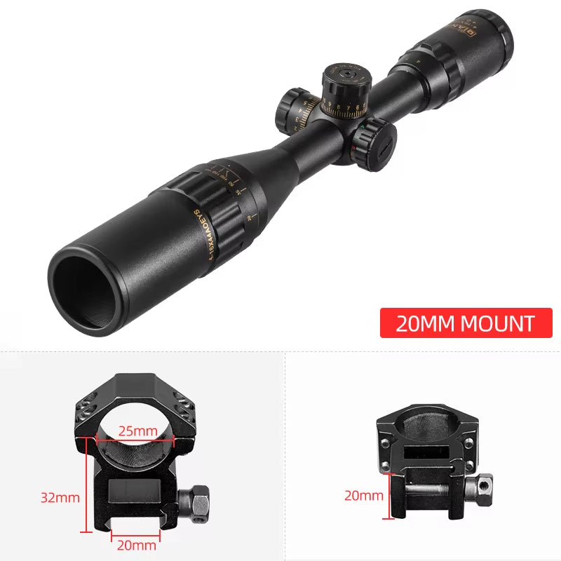 DIANA 4-16X44 Hunting Accessories Tactical Optical Sight Airsoft Accessories Sniper Riflescope Spotting Scope for Rifle Hunting