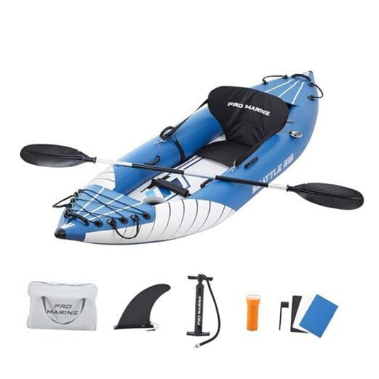 Inflatable Kayak Deluxe Oar Included, Blow up Touring Kayak Set,With 1 Person