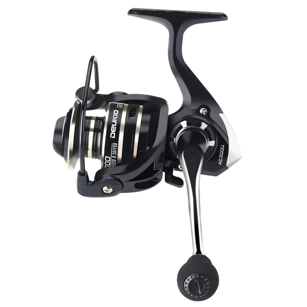 12BB Metal Spinning Fishing Reel 5.2:1 Freshwater Saltwater Left Right Hand Reel