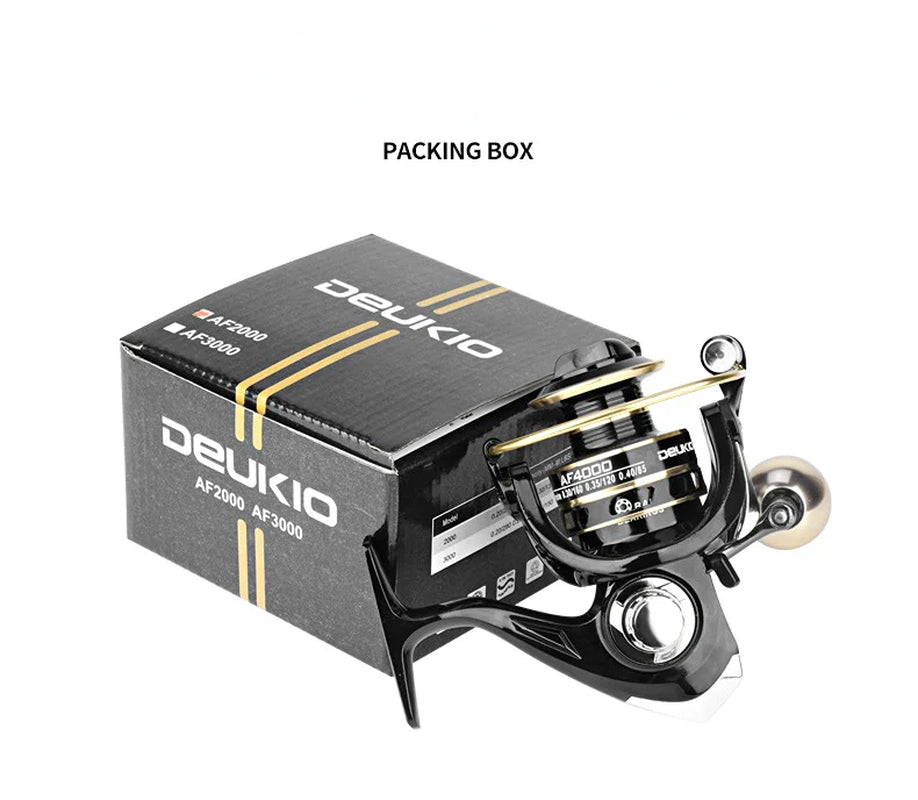 12BB Metal Spinning Fishing Reel 5.2:1 Freshwater Saltwater Left Right Hand Reel