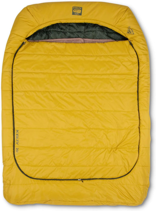 Tru.Comfort Doublewide 20 Degree Sleeping Bag – Two Person Synthetic Camping Sleeping Bag for Couples & Family Camping