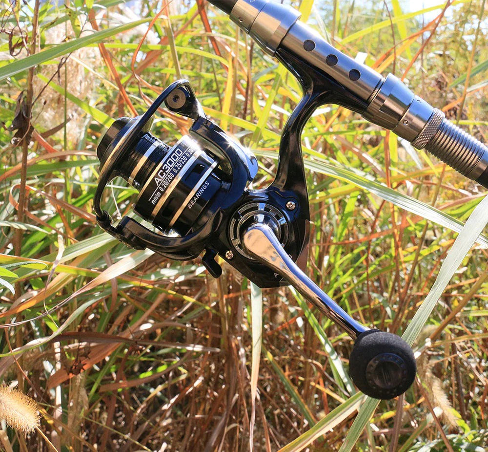 12BB Metal Spinning Fishing Reel 5.2:1 Freshwater Saltwater Left Right Hand Reel