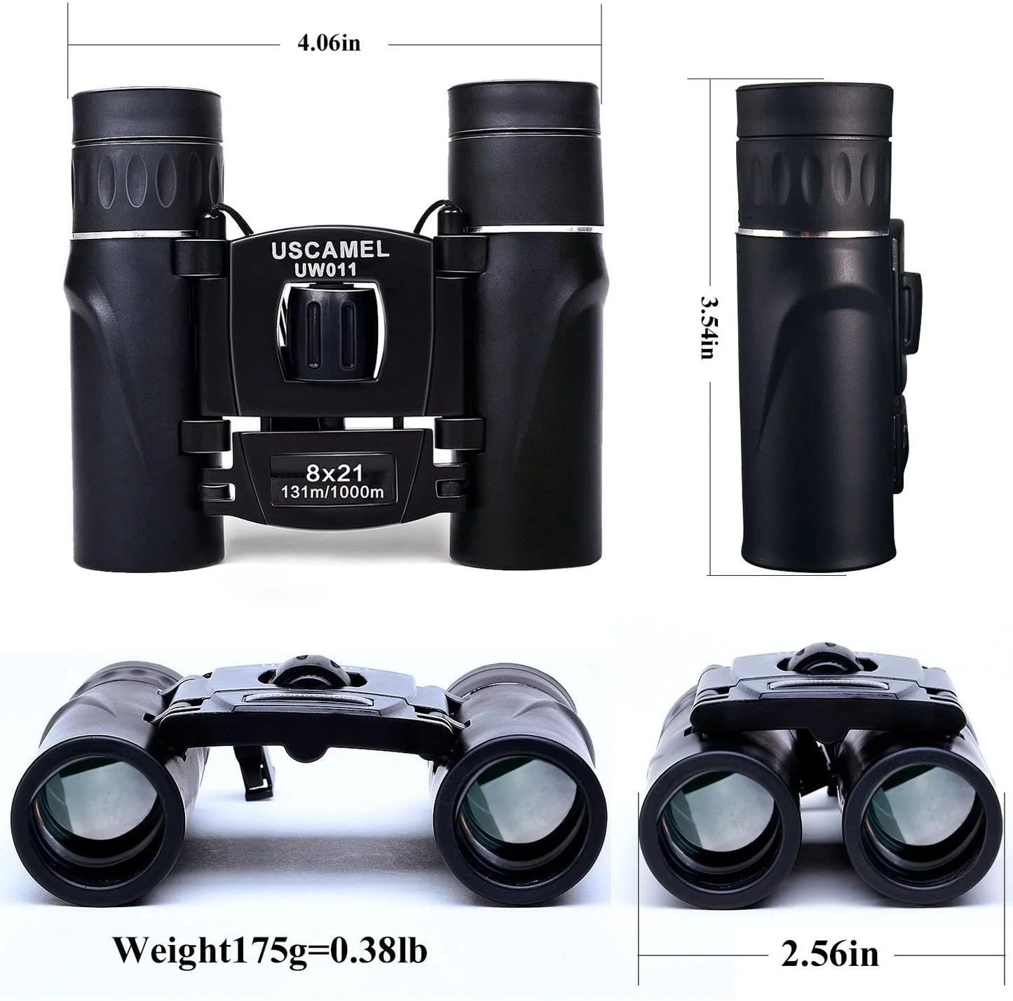 8X21 Binoculars for Adults Kids, Waterproof Folding Compact Lightweight Small Binoculars for Bird Watching Hiking Travel Concerts Theater