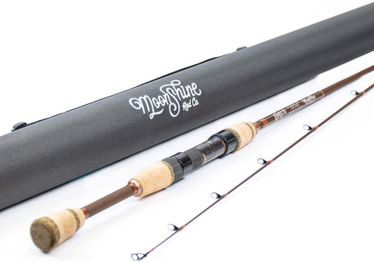 Fly Fishing Rod with Carrying Case and Extra Rod Tip Section Medium Action, the Drifter II