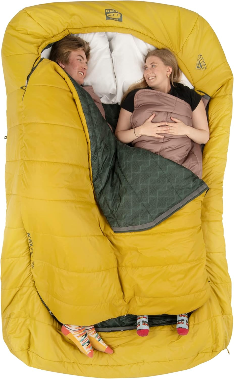 Tru.Comfort Doublewide 20 Degree Sleeping Bag – Two Person Synthetic Camping Sleeping Bag for Couples & Family Camping