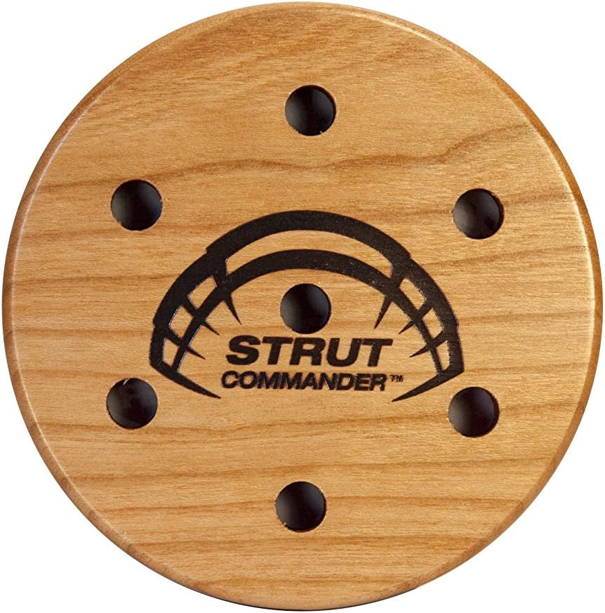 STRUT COMANDER Ole Scratch Slate Turkey Pot Call, Must Have Hunting Accessory, Turkey Hunting Striker and Pot Realistic Sound Call